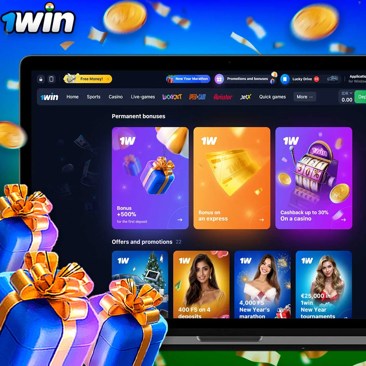 Information about 1win casino bonus program