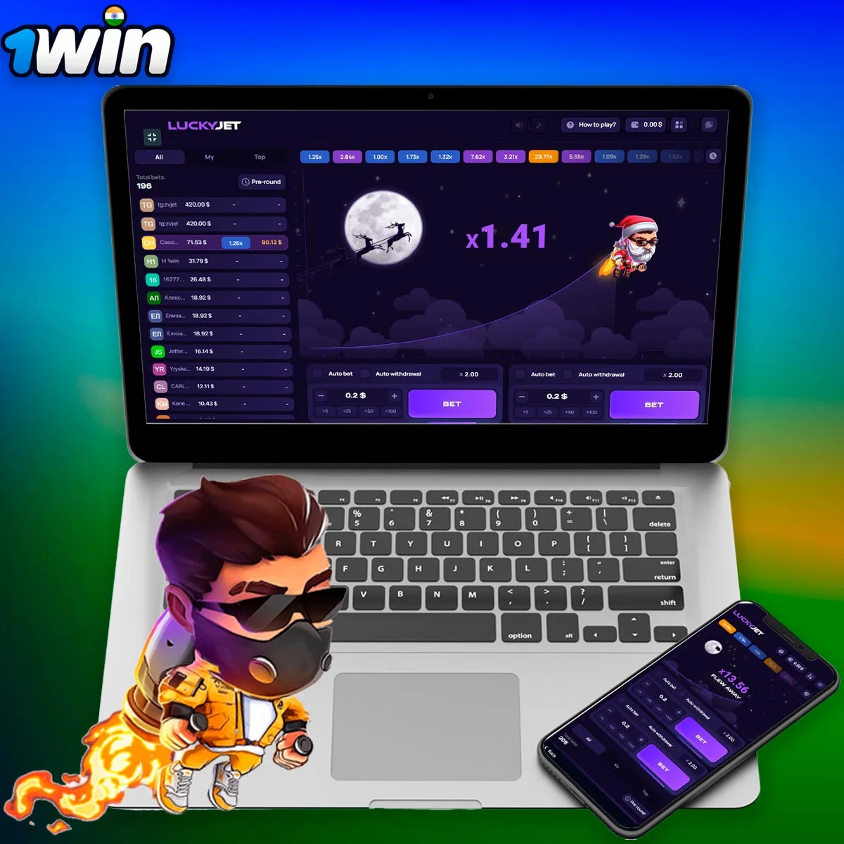 Tips on how to start playing 1Win Lucky Jet