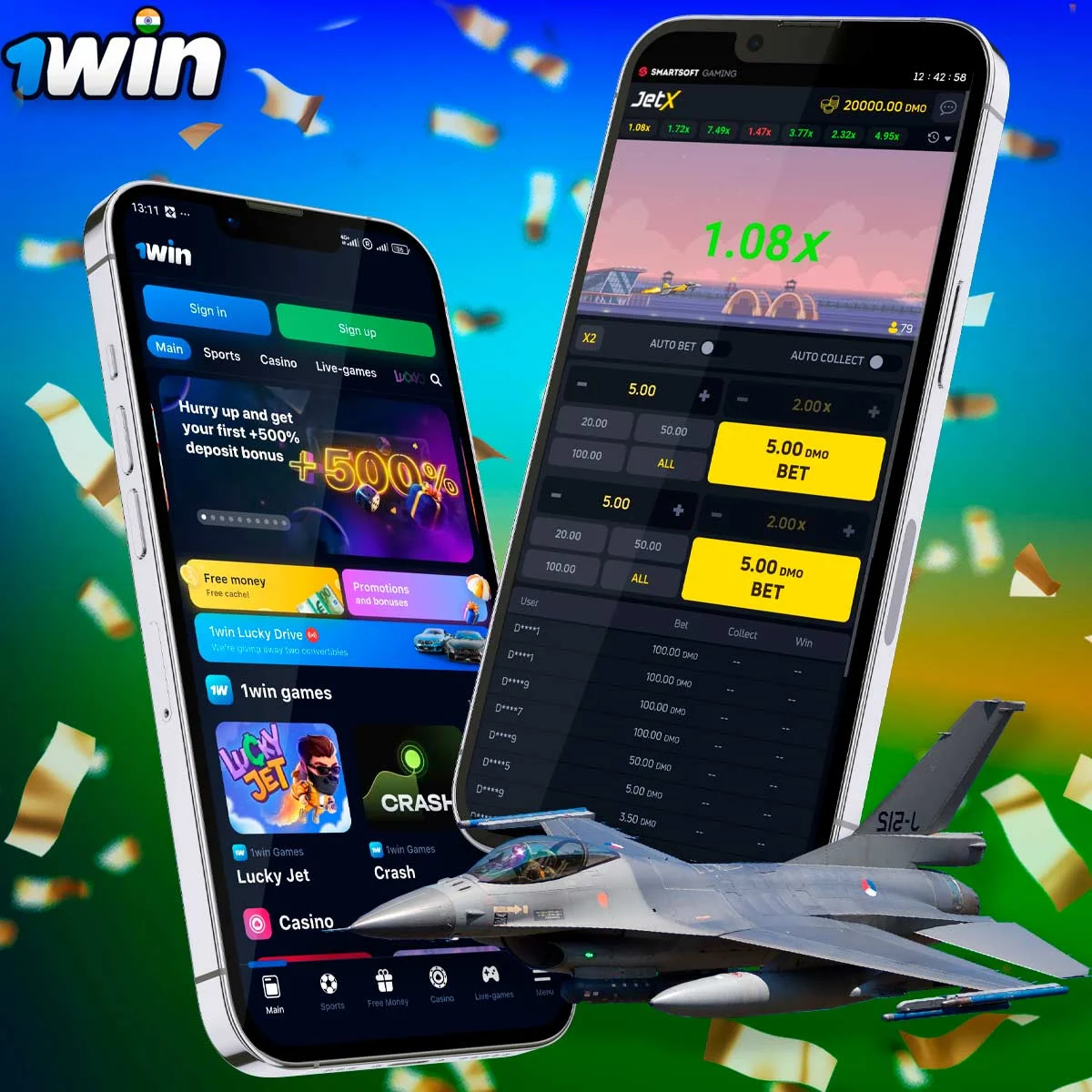 Information about JetX game at 1win casino