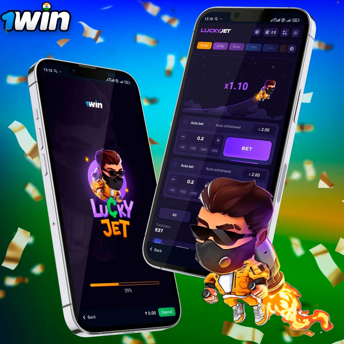 Information about the game LuckyJet at 1win Casino